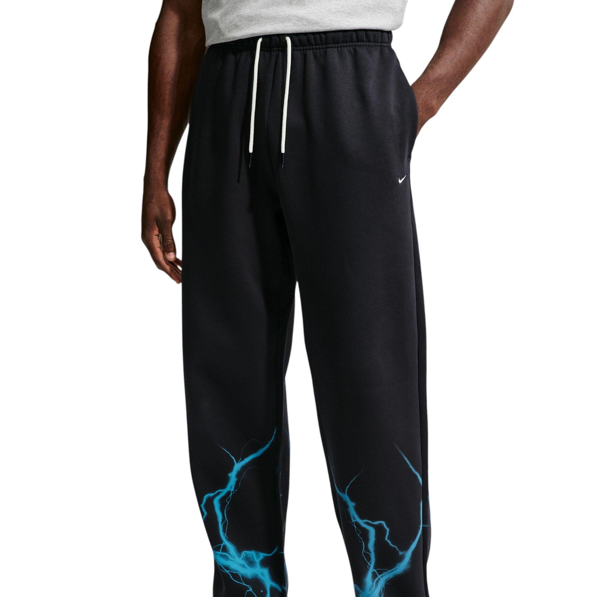 Nike Men's Standard Issue Brushed Basketball Pants - BLACK